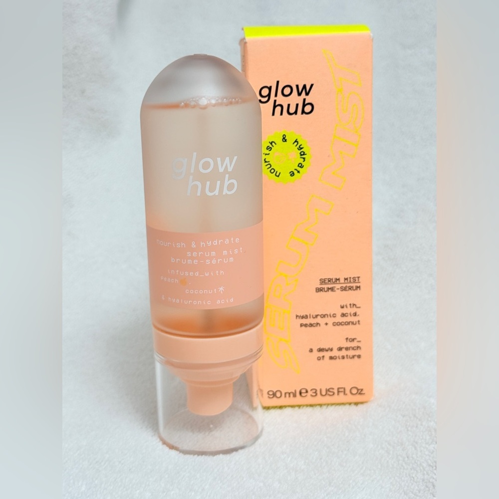 NWT Glow Hub Nourish & Hydrate Serum Mist 3 fl. oz.